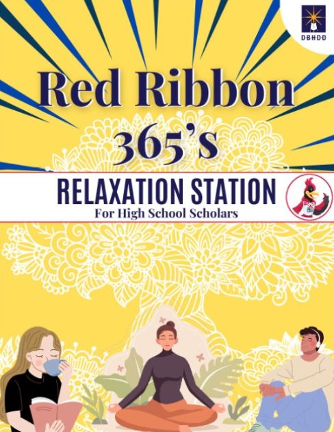 Red Ribbon 365's relaxation station for high school students